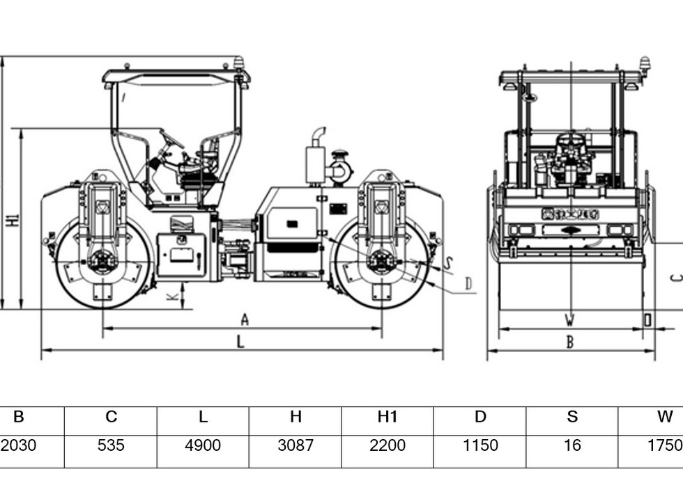 Асфальтный каток XCMG XD103