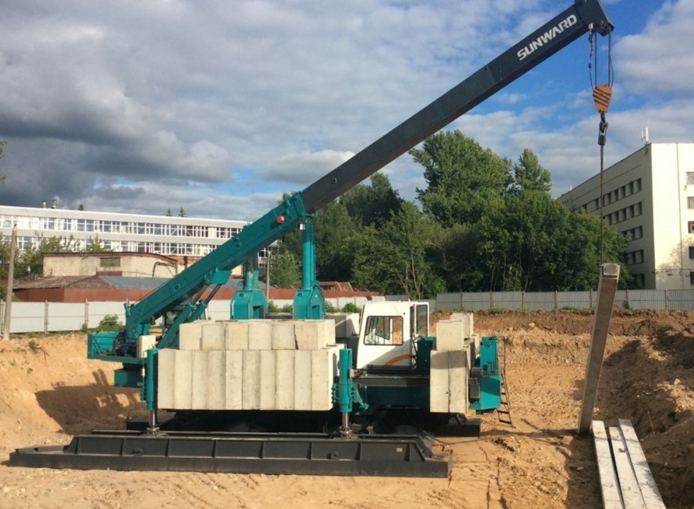 Сваевдавливающая установка ZYJ360B Sunward