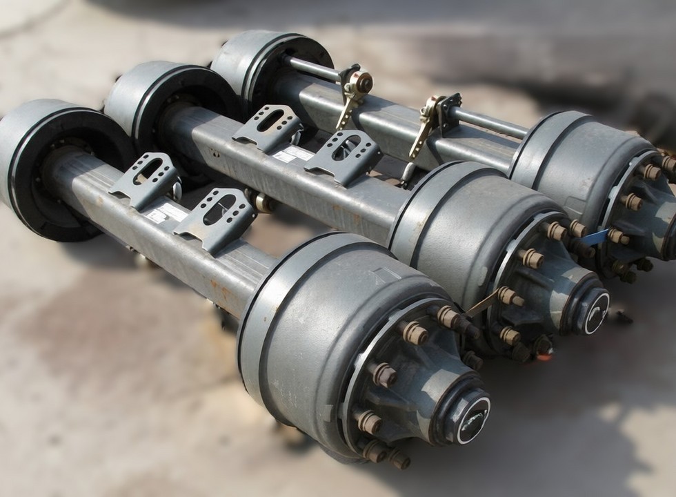 Ось прицепа HUA FUWA 16 т. (F2462BII)