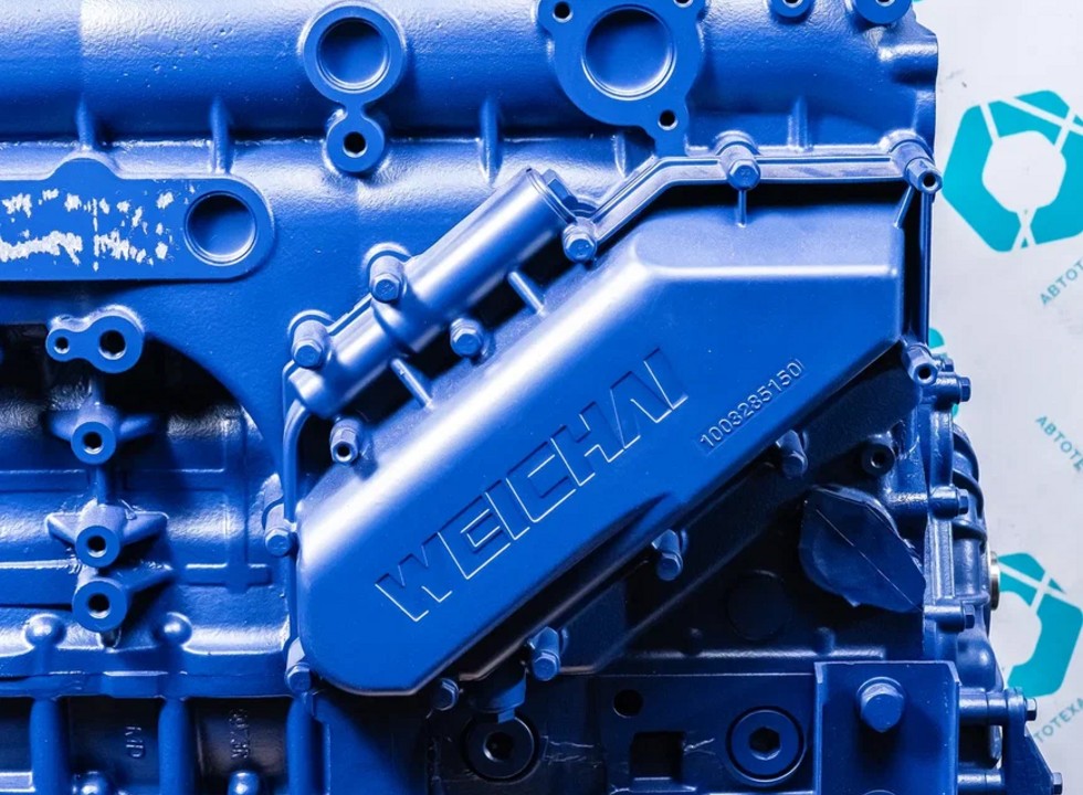 Блок цилиндров с коленчатым валом и ГБЦ WEICHAI  WP13 530  (Шорт-блок)