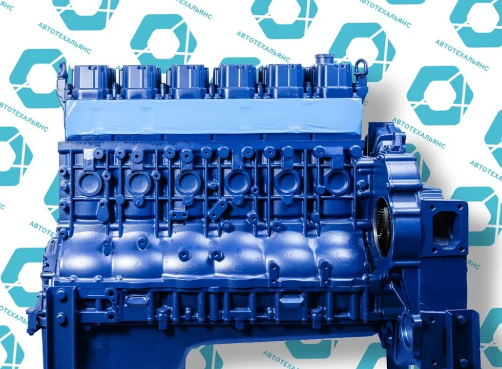 Блок цилиндров с коленчатым валом и ГБЦ WEICHAI  WP13 530  (Шорт-блок)