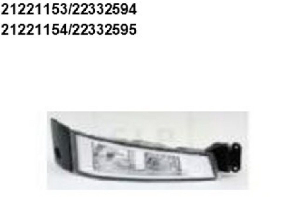 Противотуманная фара правая. Аналог для VOLVO FH/FM Vers.4/5. VO 21221153 (INV5160)