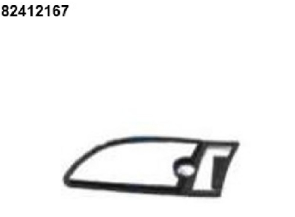 Корпус левой наружной ручки двери грузовика  угловой. Аналог для VOLVO FH/FM Vers.4/5. VO 82412167 (INV5305-5)