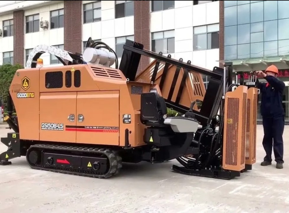 Установка ГНБ (горизонтально-направленного бурения) GOODENG GS150-LS