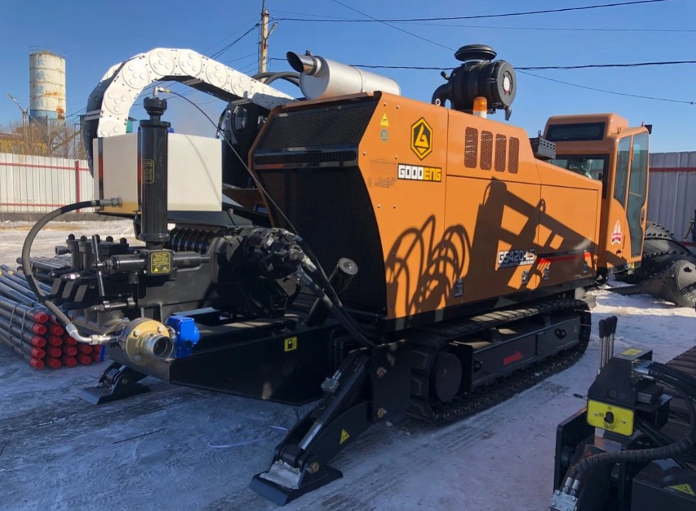 Установка ГНБ (горизонтально-направленного бурения) GOODENG GS420-LS