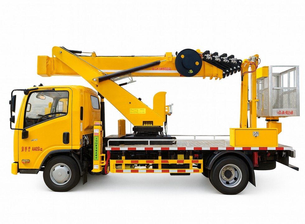 Автовышка Isuzu Elf 4х2, 28м.