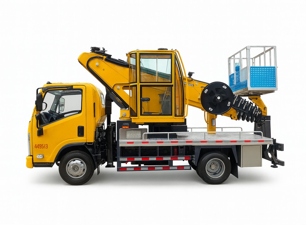 Автовышка Isuzu Elf 4х2, 30м.