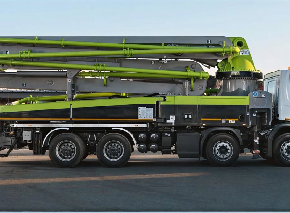 Автобетононасос ZOOMLION 57 на шасси Scania (8х4)