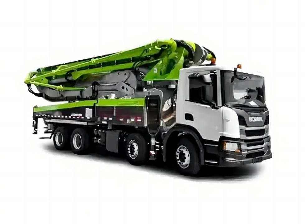 Автобетононасос ZOOMLION 57 на шасси Scania (8х4)